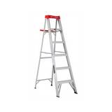 Escalera de aluminio 2 bandas 1.8 m (6 pies) 150 kg (330 lb)