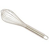 Batidor manual de acero inoxidable de 20 cm