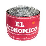 Alambre espigado galvanizado economico 400 varas (334.4 m)