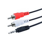 Cable para audio rca a 3.5mm 6 pies