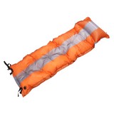 Colchoneta para camping inflable 186x60cm naranja