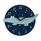 Reloj decorativo para pared 26cm cocodrilo
