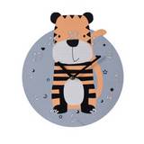 Reloj de pared tigre 26cm