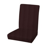 Cobertor para silla de comedor milan chocolate