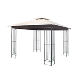 Gazebo doble pared 3x3x2.65m