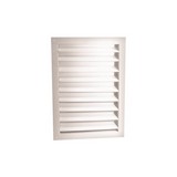 Rejilla de ventilación de aluminio 20.5x14.5” blanco