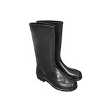 Botas negras de hule para mujer talla 36