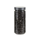 Piedras decorativas 750 gramos negro/gris