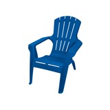 Silla adams adirondack azul clásico