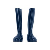 Botas azules de hule para mujer talla 35