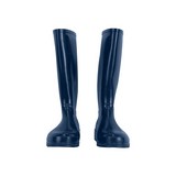 Botas azules de hule para mujer talla 37