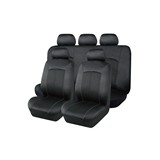 Forro para asiento de carro negro 9 pzas