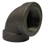Codo negro 2 pulg 90 grados 300lb