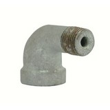 Codo galvanizado mixto de 1/8 pulg (3.17 mm)