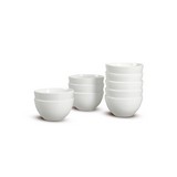 Bowl de porcelana 5.5pulg blanco 10 piezas