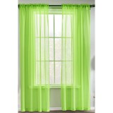 Cortina para ventana 55x90 pulg milly verde lima