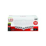 Bombillo led 10w luz amarilla set de 10 pzas