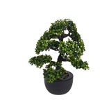 Planta artificial con maceta 31cm bonsai surtido