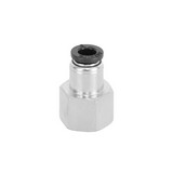 Conector inoxidable hembra 6 mm x 1/4 in