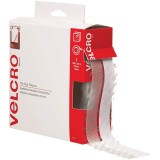 Cinta velcro 45.7x1.9 centimetros transparente