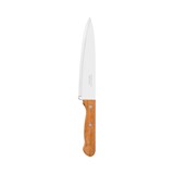 Cuchillo dynamic con mango de madera para chef 8 in