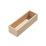 Caja organizadora de madera para gaveta 3.4 x 10 x 2.7 in