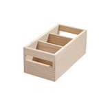 Caja organizadora de madera eco 10 x 5 x 4 in