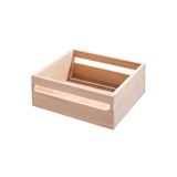 Caja organizadora de madera eco 10 x 10 x 4.25 in