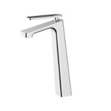 Grifo monocomando cromado alto