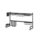 Organizador de acero inox para platos 850mm