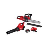 Motosierra inalámbrica 40.6 cm (16 pulgadas) + sopladora 100 cfm - m18