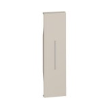 Cubre tecla para interruptor sencillo 1 módulo arena