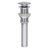 Desague metalico tapon giratorio 2 5/8 pulgadas x 8 pulgadas