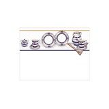 Cerámica de pared 25 x 33.4 cm bahamas blanco
