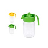Pichel exprimidor de jugo transparente 660 ml surtido