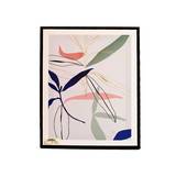 Cuadro abstract hojas 40 x 50 x 2.5 cm