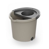 Escurridor para trapeador redondo 14 litros ecru