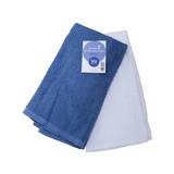 Toalla para cocina 40x60cm classic azul 2 pzas