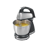 Batidora de pedestal 6 vel negro/gris