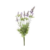 Flor artificial lavanda morado lila 15 in