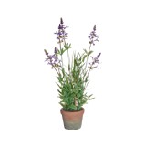 Planta artificial lavanda en maceta 16.5 in