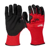 Guantes de nitrilo anti impacto talla m