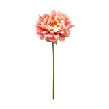 Flor artificial peony coral 19 in