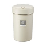 Basurero beige 10 l