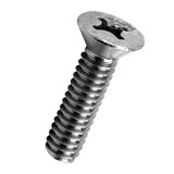 Tornillo maquina cabeza plana inox phillips 10 24 x 1/2