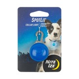 Accesorio para collar de mascota con luz azul