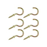 Tornillos ojo abierto c/tope 2 pulg s/6