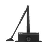 Cierra puerta color negro capacidad hasta 65 kg compacto