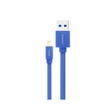 Cable apple lightning a usb azul 1m