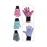 Guantes de jardinería con estampado Floral para mujeres y hombres